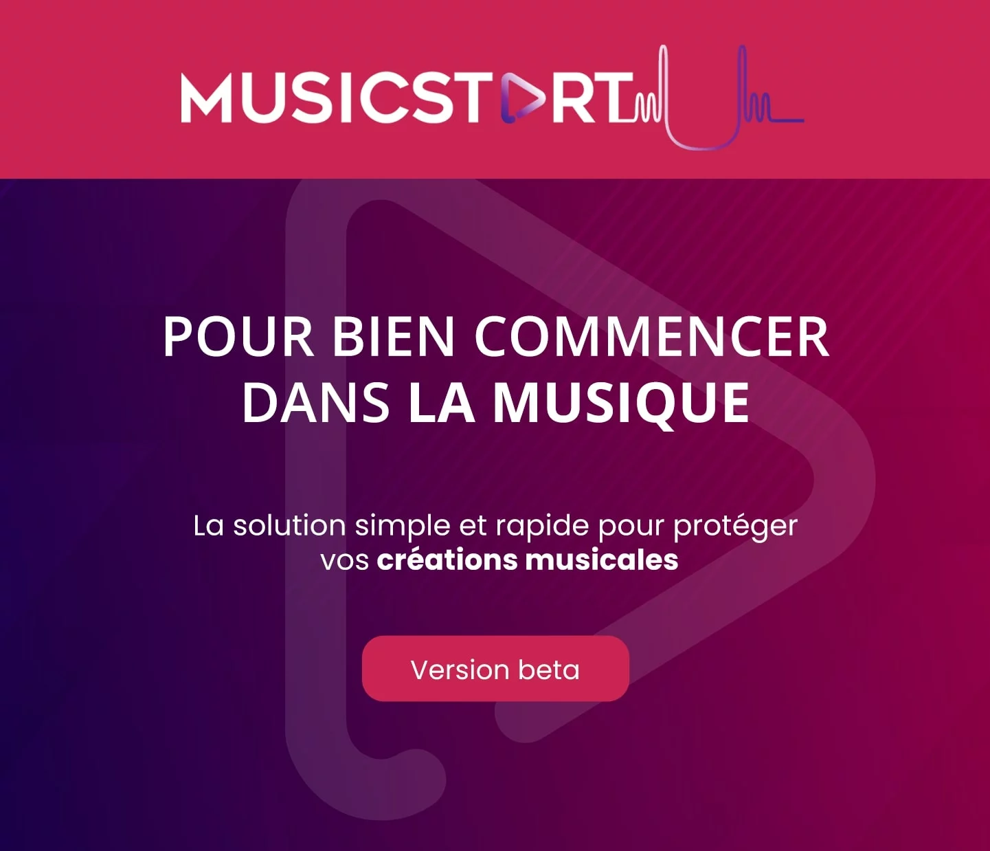 Musicstart: XTEP beta tester for SACEM